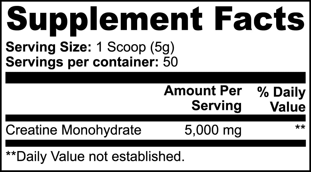 Naysa Nutra - Creatine Monohydrate