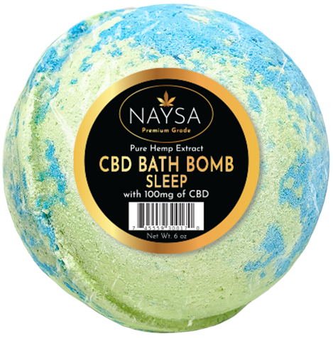 NAYSA Sleep Bath Bomb with 100mg CBD