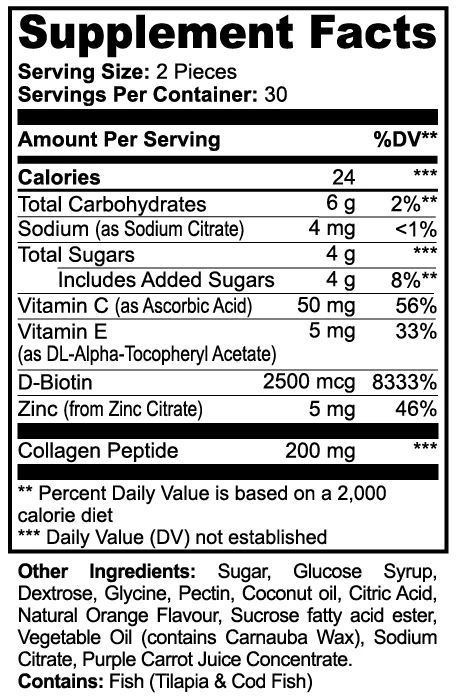 Naysa Nutra - Collagen Gummies (Adult)