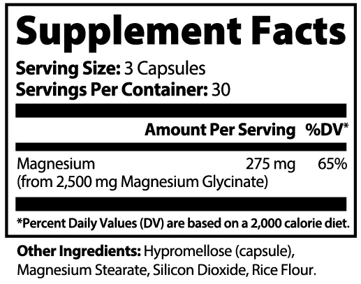 Naysa Nutra - Magnesium Glycinate