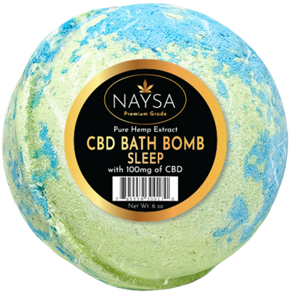 NAYSA Sleep Bath Bomb with 100mg CBD