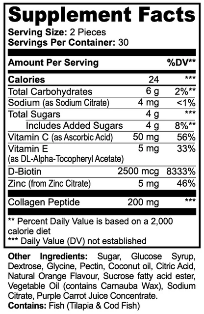 Naysa Nutra - Collagen Gummies (Adult)