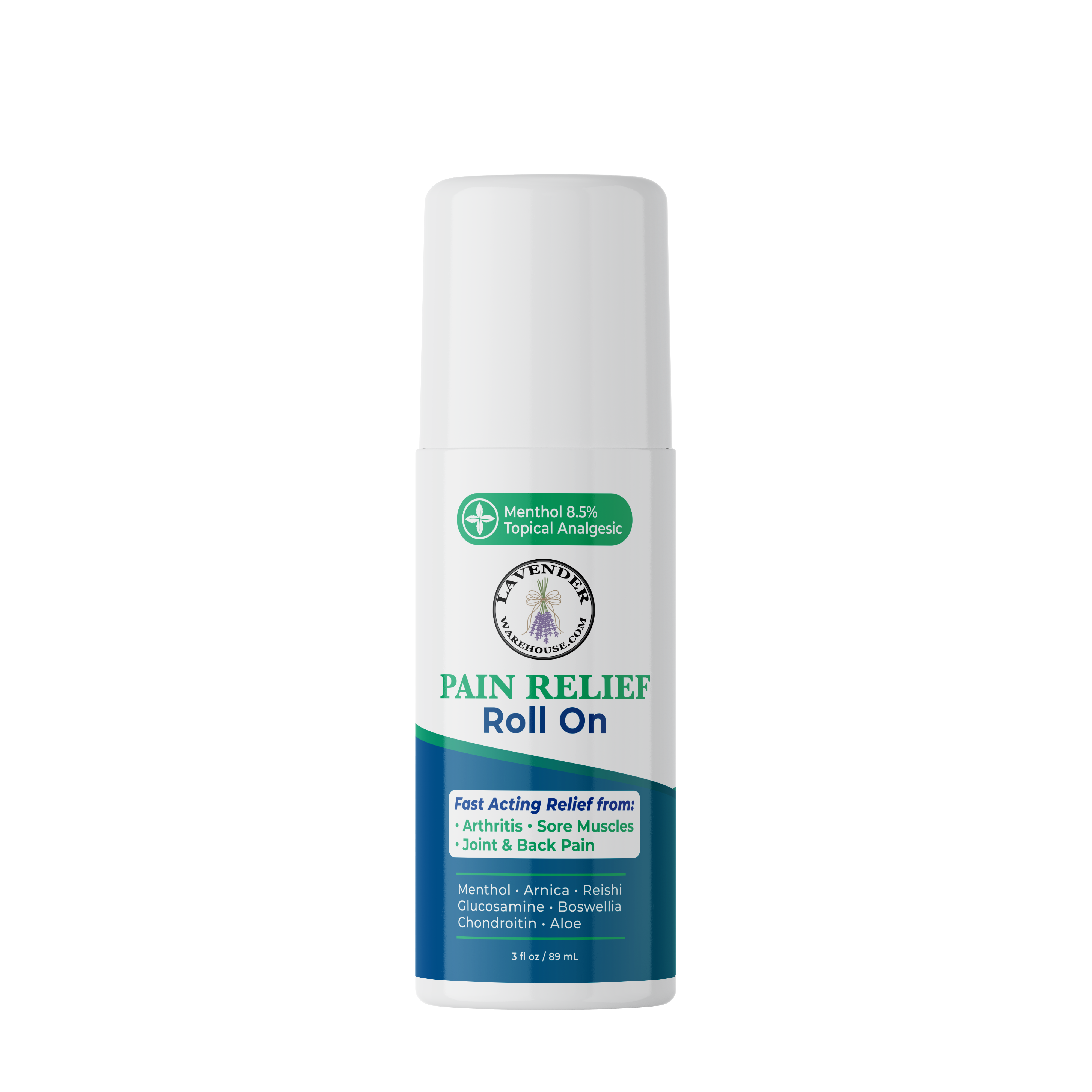 Fast Acting, Long Lasting Menthol Pain Relief Roll On – LavenderWarehouse