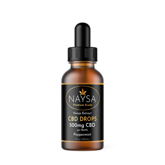 NAYSA CBD Tincture Drops Broad Spectrum (with Hempseed)