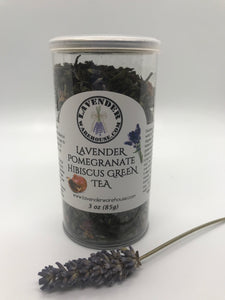 Lavender Pomegranate Hibiscus Tea