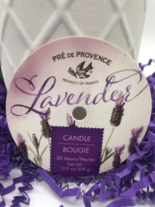 Lavender Soy Candle from France