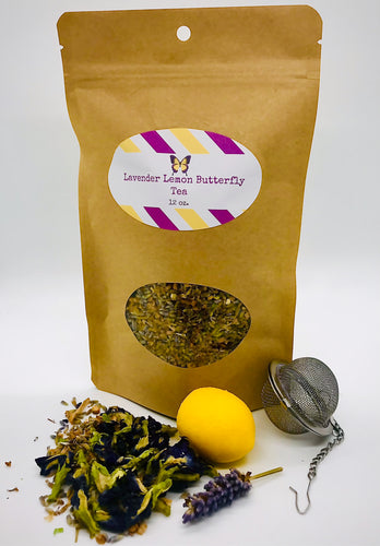 Lavender Lemon Butterfly Tea