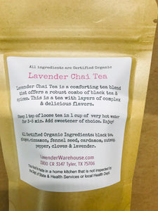 Lavender Chai Tea