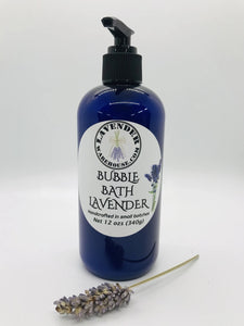 The Ultimate Bath Experience Gift set: Bath Soak, Bubble Bath, Lavender Candles, Soap & Bath Glove