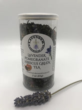 Load image into Gallery viewer, Lavender Pomegranate Hibiscus Green Tea Gift Set